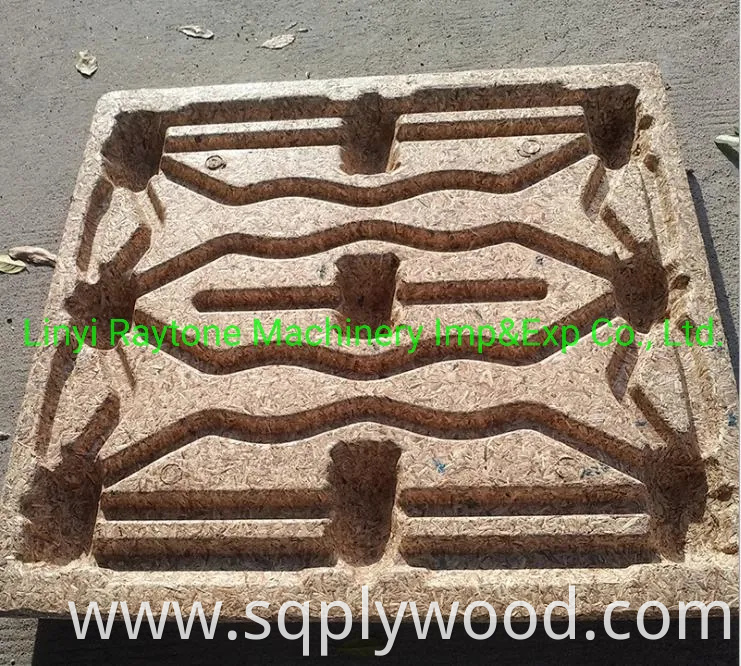 Free Fumigation High Pressure Compressed Moulding Wooden Pallet